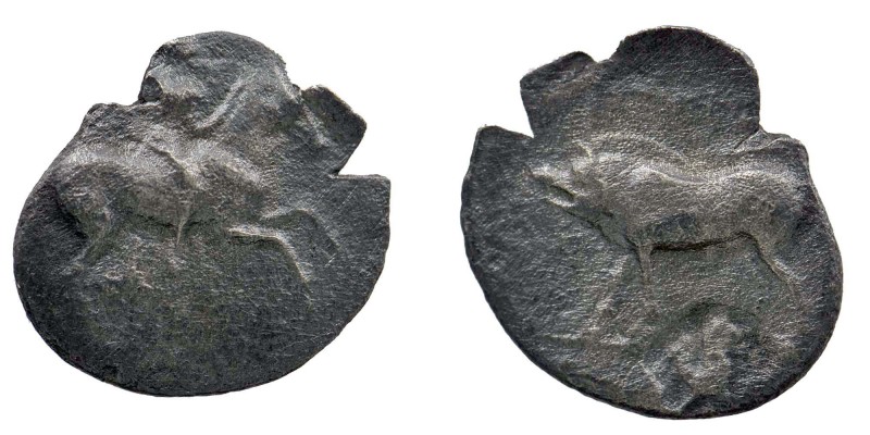 PAMPHYLIA, Aspendos. Circa 420-360 BC. AR Drachm 
Warrior (Mopsos) on horseback ...