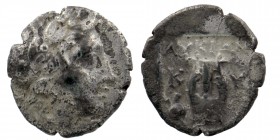 LYCIAN LEAGUE. Cragus. Ca. 48-20 BC. AR hemidrachm 
2,51 gr. 14 mm