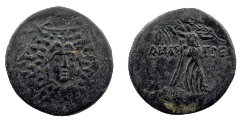 PONTOS, Amisos. Mithradates VI Eupator, 120-63 BC. AE 
6,95 gr. 23 mm