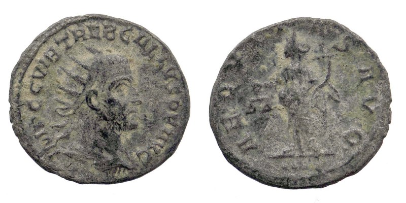 Trebonianus Gallus, 251-253. Antoninianus AR, Antioch
Cohen 6. RIC 80
4,17 gr. 2...