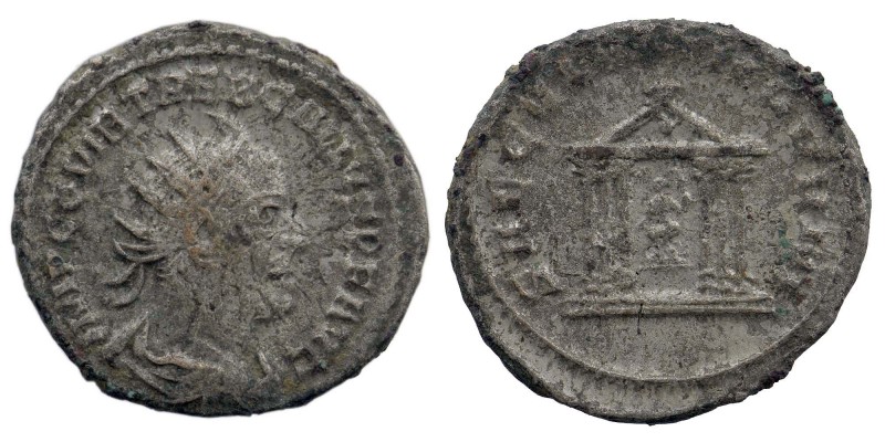 Trebonianus Gallus AD 251-253. Antioch. Antoninianus AR
 radiate, draped and cui...