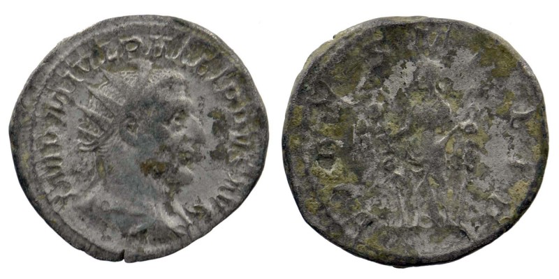 Philip I AR Antoninianus. AD 244-247 AD
3,89 gr. 23 mm