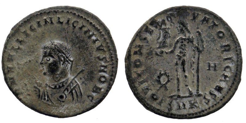 Licinius II AD 308-324. Cyzicus. Silvered Follis AE
2,26 gr. 20 mm