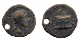 Roman Provincial Coins
BITHYNIA. Nicaea. Antoninus Pius (138-161). Ae.
Obv: ΑVΤ ΚΑΙСΑΡ ΑΝΤΩΝΙΝOС.
Laureate and cuirassed bust right.
Rev: ΝΙΚΑΙEΩΝ.
Se...