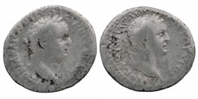 CAPPADOCIA. Caesarea. Vespasian with Titus (69-79). Didrachm.
Obv: AYTOKPA KAICAP OYЄCΠACIANOC CЄBACTOC.
Laureate head of Vespasian right.
Rev: AYTO K...