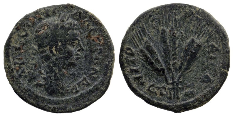 Cappadocia, Caesarea. Severus Alexander. A.D. 222-235
laureate head right
Rev: T...