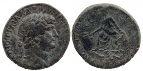 CAPPADOCIA. Tyana. Hadrian (117-138). Ae.
Obv: AVTO KAIC TPAIA AΔPIANOC CЄBACTOC.
Laureate head right.
Rev: TVANЄΩN TΩN T T IЄP ACV AVT.
Tyche seated ...