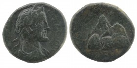 CAPPADOCIA. Caesarea. Antoninus Pius (138–161). Ae.
Laureate head right.
Mount Argaeus with conical top.
RPC IV online 10064
9,81 gr. 22 mm