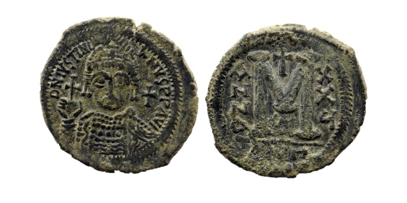 Justin II (AD 565-578), AE Follis,
19,59 gr. 37 mm