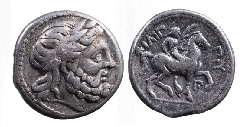 Kings of Macedonia, in the name of Philip II 359-336 BC, posthumous issue, Amphi...