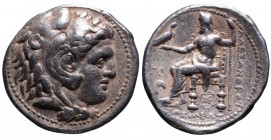 Kings of Macedonia, in the name of Alexander III the Great, 336-323 BC, posthumous issue struck under Seleukos I Nikator, Babylon Mint, ca. 311-300 BC...