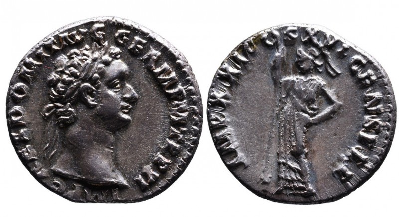 Domitianus AD 81-96, Rome Mint, AD 92.
Laureate head of Domitianus right, IMP CA...