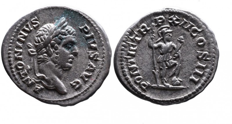 Caracalla AD 198-217, Rome Mint, AD 209-210.
Laureate head of Caracalla right, A...