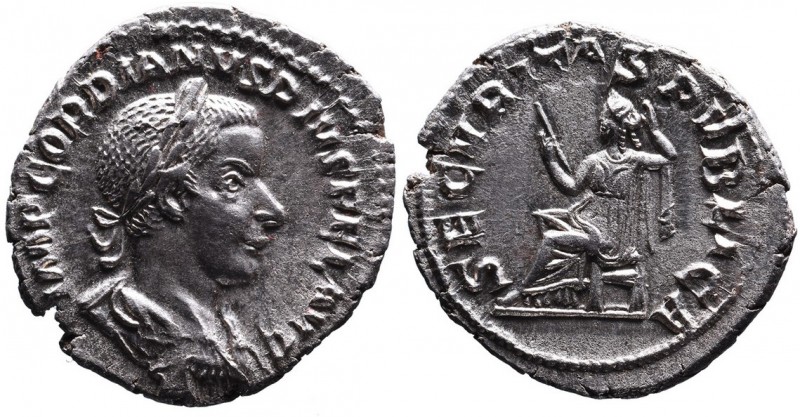 Gordianus III AD 238-244, Rome Mint, ca. AD 240-241.
Laureate, draped and cuiras...