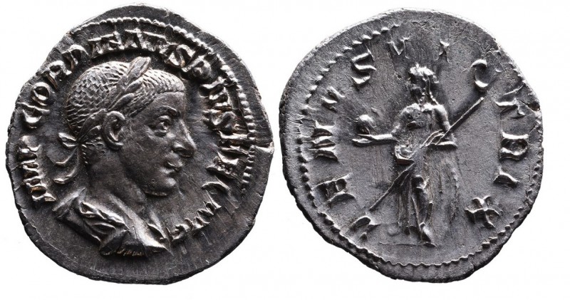 Gordianus III AD 238-244, Rome Mint, ca. AD 240-241.
Laureate, draped and cuiras...