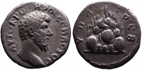 Cappadocia, Caesarea, Lucius Verus AD 161-169, ca. AD 161-166 AD.
Bare head of Lucius Verus right, ______ ______ ________;
Mount Argaios with trees; o...