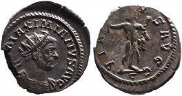 Maximianus Herculius AD 286-305, Lugdunum Mint, ca. AD 292-293.
Radiate and cuirassed bust of Maximianus right, drapery on left shoulder, IMP MAXIMIAN...