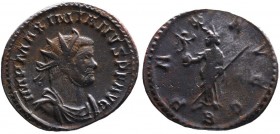 Maximianus Herculius AD 286-305, Lugdunum Mint, ca. AD 290-294.
Radiate and draped bust of Maximianus right, IMP MAXIMIANVS PF AVG;
Pax standing left,...