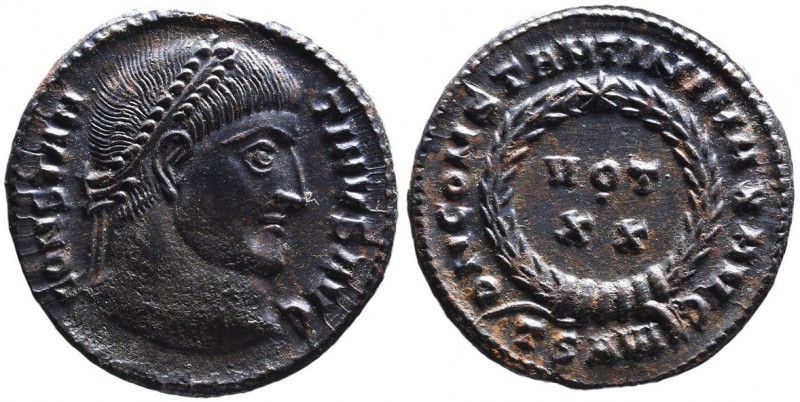 Constantine I the Great AD 307-337, Thessalonica Mint, ca. AD 320-321.
Laureate ...