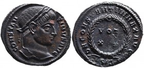 Constantine I the Great AD 307-337, Siscia Mint, ca. AD 320-321.
Laureate head of Constantinus I right, CONSTANTINVS AVG;
VOT_XX within wreath, DN CON...