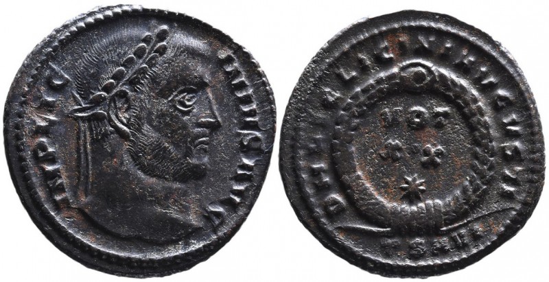 Licinius I 308-324, Thessalonica Mint, ca. AD 320-321.
Laureate head of Licinius...