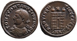 Constantine II AD 317-340, as caesar, Nicomedia Mint, ca. AD 324-325.
Laureate, draped and cuirassed bust of Constantinus II left, CONSTANTINVS IVN NO...