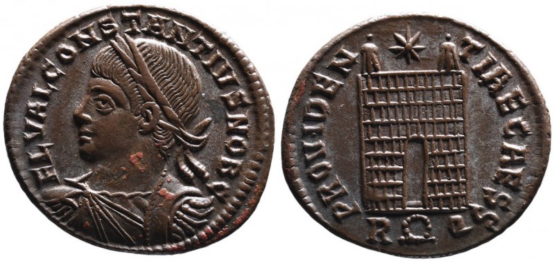 Constantius II AD 324-361, as caesar, Rome Mint, ca. AD 326.
Laureate, draped an...