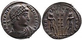 Constantine I the Great AD 307-337, Constantinople Mint, ca. AD 330-335.
Draped and cuirassed bust of Constantinus I right wearing laurel and rosette ...