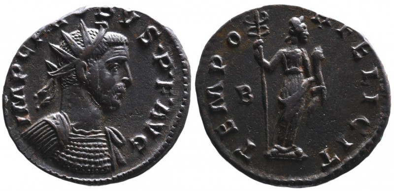 Probus 276-282 AD, Lugdunum Mint, ca. 282 AD.
Radiate and cuirassed bust of Prob...