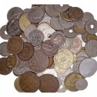 MONEDAS EXTRANJERAS
LOTES DE CONJUNTO
Lote de 110 monedas. AE. Países variados y valores. Siglo XIX y XX (la mayoría anteriores a 1930) Examinar. In...