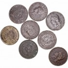 MONEDAS EXTRANJERAS
ARGENTINA
Lote de 8 monedas. AE. 2 Centavos. Variados años. MBC- a BC