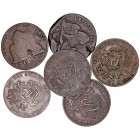 MONEDAS EXTRANJERAS
BÉLGICA
Lote de 6 monedas. AE. 2 Céntimos (1836 mal conservado), 1846, 1863, 1868 y 1870 (2) MBC a BC+