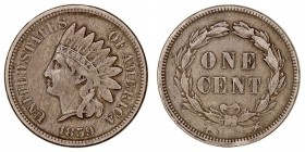 MONEDAS EXTRANJERAS
ESTADOS UNIDOS
Cent. AE. 1859. KM.87. MBC