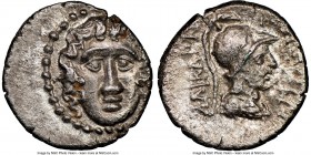 CARIA. Halicarnassus. Ca. 2nd-1st centuries BC. AR drachm (17mm, 12h). NGC AU. Ca. 150-50 BC, Anaxilus, magistrate. Head of Helios facing, hair parted...