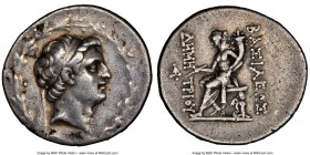 SELEUCID KINGDOM. Demetrius I Soter (162-150 BC). AR tetradrachm (33mm, 16.43 gm, 12h). NGC Choice VF 5/5 - 3/5. Antioch on the Orontes, ca. 162-155/4...