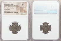 Constantinople Commemorative (ca. AD 330-340). AE3 or BI nummus (17mm, 2.43 gm, 6h). NGC MS 5/5 - 4/5. Trier, 1st officina, AD 332-333, struck under C...