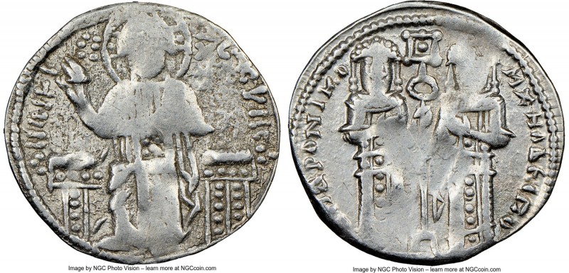 Andronicus II Palaeologus and Michael IX (AD 1294-1320). Anonymous Issue. AR bas...