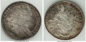 Bavaria 3-Piece Lot of Uncertified Assorted Talers, 1) Maximilian III Joseph Taler 1771-A - Good VF, Berlin mint, KM519.2 41mm. 27.94gm 2) Carl Theodo...