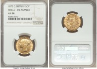 Victoria gold "Shield" Sovereign 1872 AU58 NGC, KM736.2. S-3853B. Die # 72. AGW 0.2355 oz. 

HID09801242017

© 2020 Heritage Auctions | All Rights...