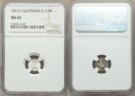 Ferdinand VII 1/4 Real 1821-G MS65 NGC, Nueva Guatemala mint, KM72. 

HID09801242017

© 2020 Heritage Auctions | All Rights Reserved