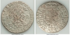 Brabant. Philip IV Patagon 1622 VF, KM53.1, Dav-4462. 42.1mm. 27.73gm. Dealer tag included. 

HID09801242017

© 2020 Heritage Auctions | All Right...