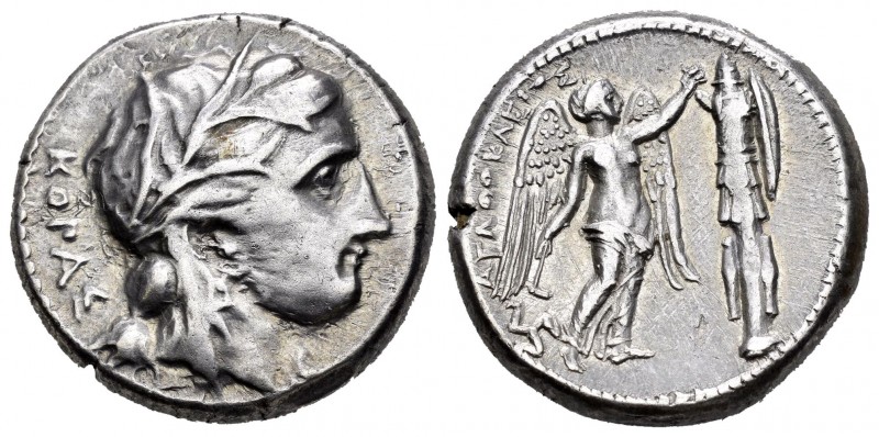 Sicilia. Siracusa. Tetradracma. 317-289 a.C. Tiempos de Agatokles. (Gc-974). (Sn...