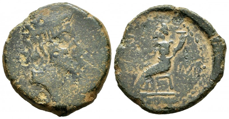 Pax Iulia. As. 27 a.C.-14 d.C. Beja (Portugal). (Abh-1997). (Acip-2642). (Gomes-...