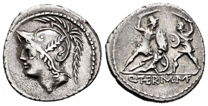 Minucia. Denario. 103 a.C. Roma. (Ffc-928). (Craw-319/1). (Cal-1029). Anv.: Cabe...