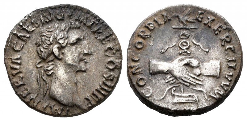 Nerva. Denario. 96 d.C. Roma. (Spink-3021). (Ric-3). (Seaby-25). Rev.: CONCORDIA...