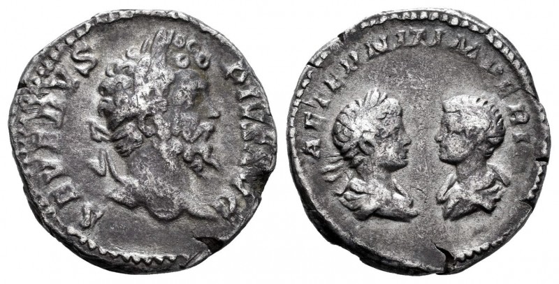 Septimio Severo. Denario. 201 d.C. Roma. (Spink-6528 variante). (Ric-251). Anv.:...