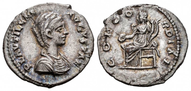 Plautilla. Denario. 202 d.C. Laodicea ad Mare. (Spink-7067). (Ric-372). Anv.: PL...