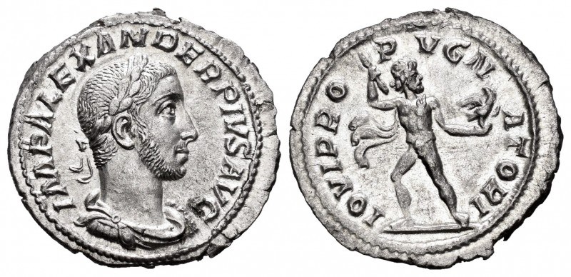 Alejandro Severo. Denario. 232 d.C. Roma. (Spink-7871). (Ric-239). (Seaby-84). R...