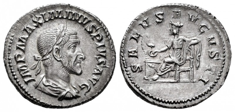 Maximino I. Denario. 235-236 d.C. Roma. (Spink-8316). (Ric-14). (Seaby-85). Anv....