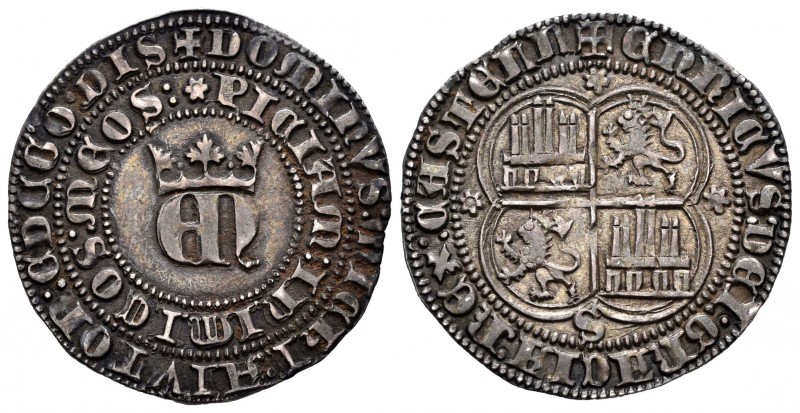 Reino de Castilla y León. 1 real. Sevilla. (Bautista-553.2). Ag. 3,45 g. EBC-. E...